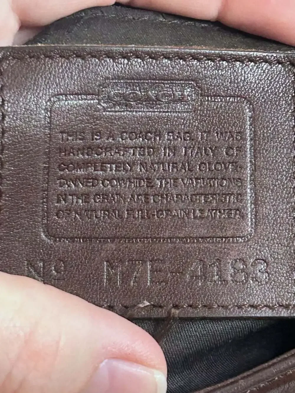 Coach vintage crossbody